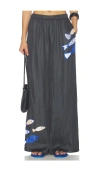 Weworewhat Pull On Adjustable Leg Pant In Black