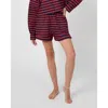 Weworewhat Pull On Beach Short In Tr Red/dk Navy