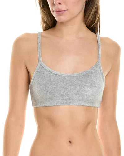 Weworewhat Pull-on Bra In Grey