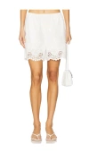 Weworewhat Pull On Short In White
