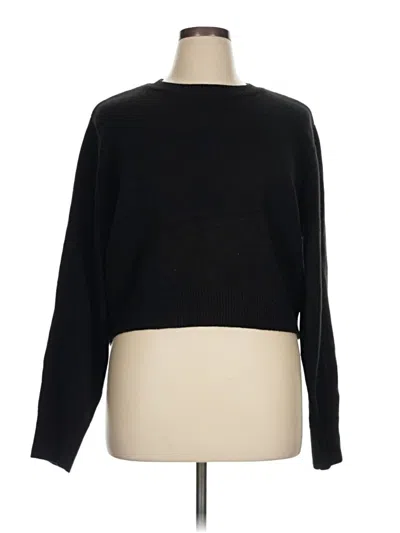 Pre-owned Weworewhat Pullover Sweater In Black