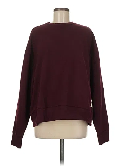 Weworewhat Pullover Sweater In Burgundy