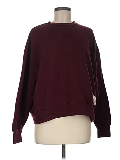 Pre-owned Weworewhat Pullover Sweater In Burgundy
