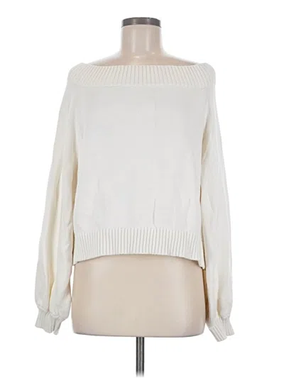 Pre-owned Weworewhat Pullover Sweater In Ivory