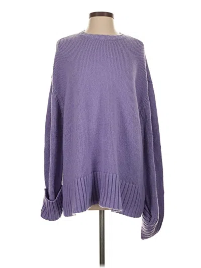 Pre-owned Weworewhat Pullover Sweater In Purple