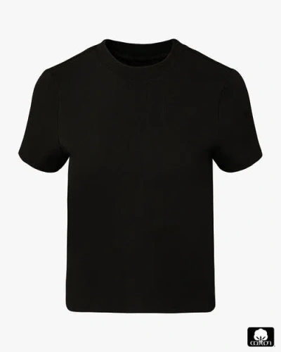 Weworewhat Relaxed Tee In Black