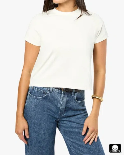 Weworewhat Relaxed Tee In Classic White