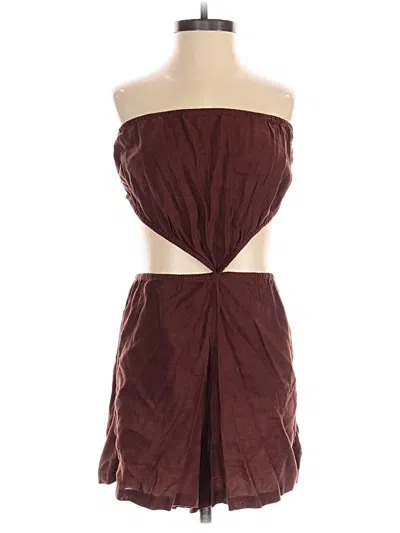 Pre-owned Weworewhat Romper In Brown