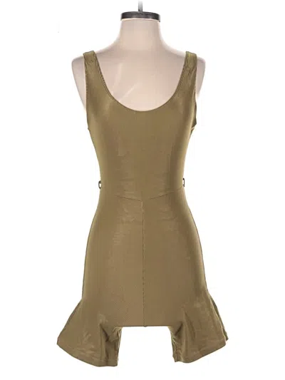 Pre-owned Weworewhat Romper In Tan