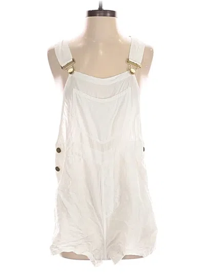 Pre-owned Weworewhat Romper In White