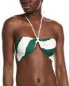 Weworewhat Rope Tie Halter Bikini Top