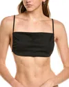 Weworewhat Ruched Bandeau Top