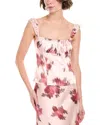 Weworewhat Ruched Cup Corset Top In Pink