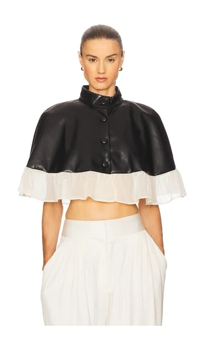 Weworewhat Ruffle Cropped Cape