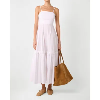 Weworewhat Ruffle Flare Midi Dress
