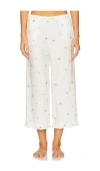 Weworewhat Ruffle Pull-on Pants In White