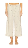 Weworewhat Ruffle Pull-on Pants In White