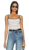 Weworewhat Scoop Cami Bodysuit In White