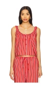 Weworewhat Scoop Neck Cami In Red
