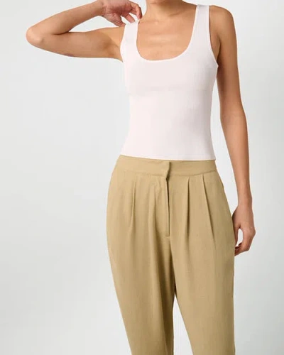 Weworewhat Scoop Top In White