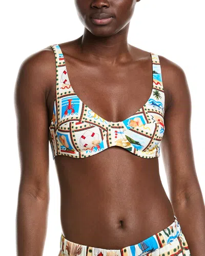 WEWOREWHAT SCOOP UNDERWIRE BIKINI TOP