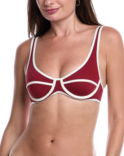 WEWOREWHAT WEWOREWHAT SCOOP UNDERWIRE BIKINI TOP