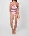 Shop Weworewhat Scoop Underwire One Piece In Off Wht/true Rd