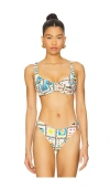 Weworewhat Scoop Underwire Top