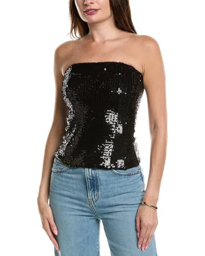 WEWOREWHAT SEQUIN CORSET TOP