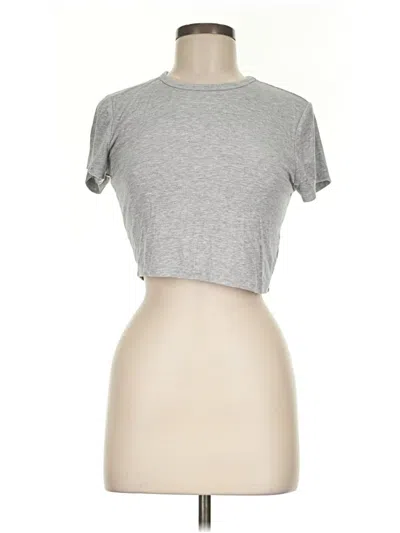 Pre-owned Weworewhat Short Sleeve T-shirt In Gray