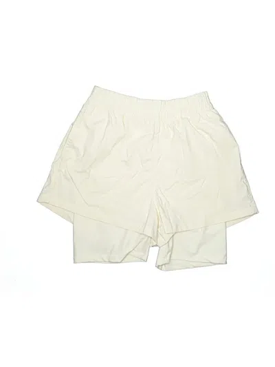 Pre-owned Weworewhat Shorts In Ivory