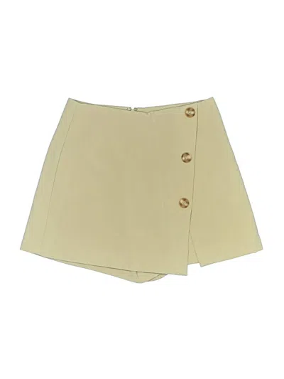 Pre-owned Weworewhat Skort In Tan