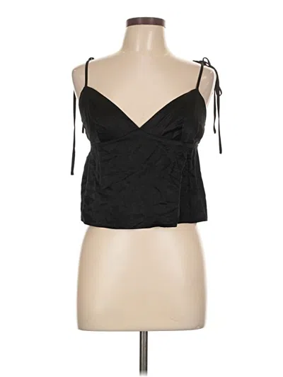 Pre-owned Weworewhat Sleeveless Blouse In Black