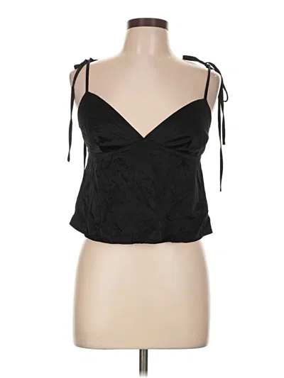 Pre-owned Weworewhat Sleeveless Blouse In Black