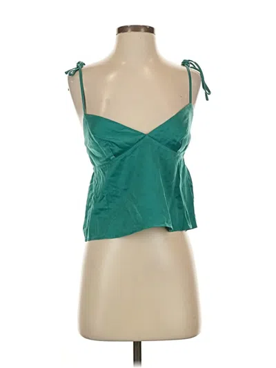 Pre-owned Weworewhat Sleeveless Blouse In Green