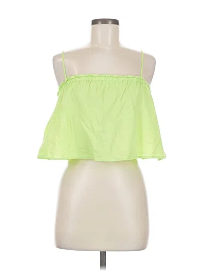 Pre-owned Weworewhat Sleeveless Blouse In Green