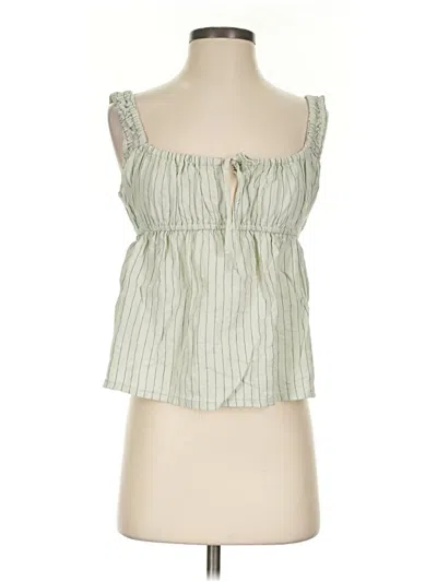 Pre-owned Weworewhat Sleeveless Blouse In Green