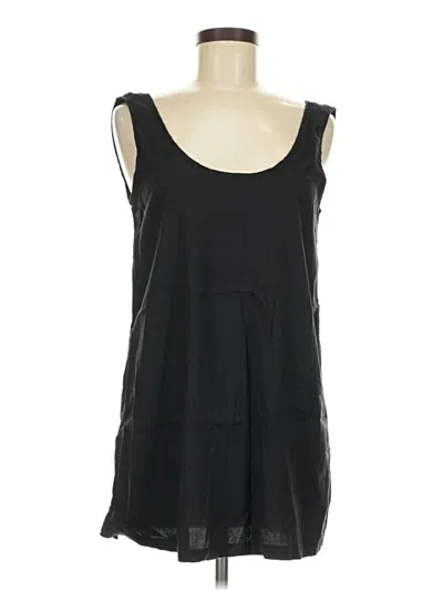 Pre-owned Weworewhat Sleeveless Top Black Scoop Neck Tops