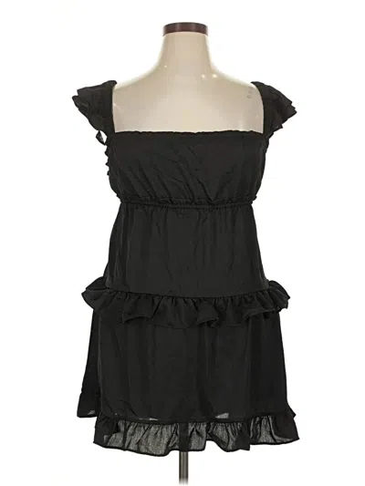 Pre-owned Weworewhat Sleeveless Top Black Strapless Neckline Tops