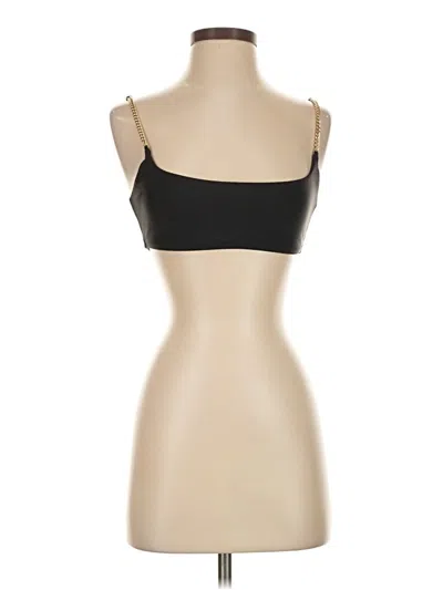 Pre-owned Weworewhat Sleeveless Top Tan Strapless Neckline Tops In Brown