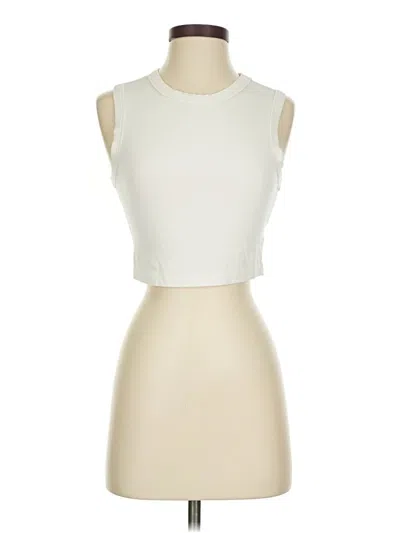 Pre-owned Weworewhat Sleeveless T-shirt In Ivory