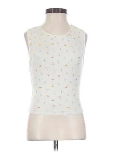 Pre-owned Weworewhat Sleeveless T-shirt In Ivory