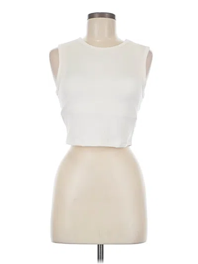 Pre-owned Weworewhat Sleeveless T-shirt In White