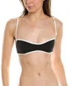 Weworewhat Sport Bikini Top In Black