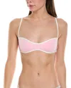 Weworewhat Sport Bikini Top In Pink