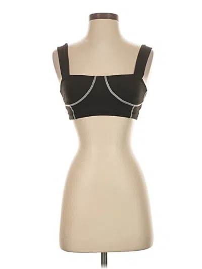 Pre-owned Weworewhat Sports Bra In Black
