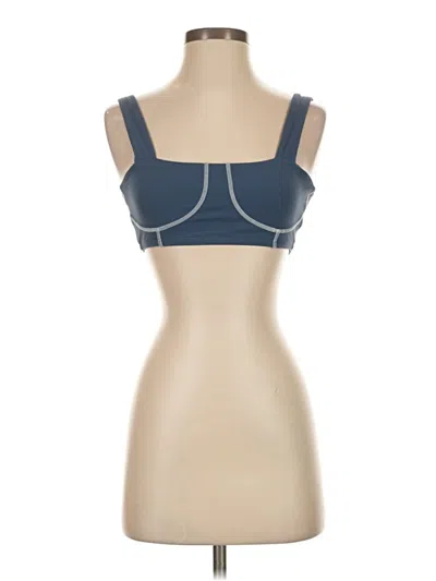 Pre-owned Weworewhat Sports Bra In Blue