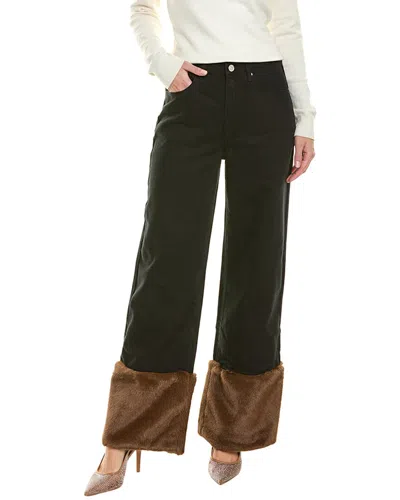 Weworewhat Straight Leg Jean In Black