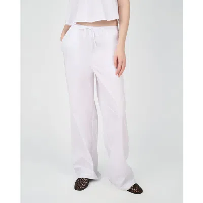 WEWOREWHAT WEWOREWHAT STRAIGHT TIE WAIST PANT