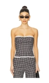 Weworewhat Strapless Corset
